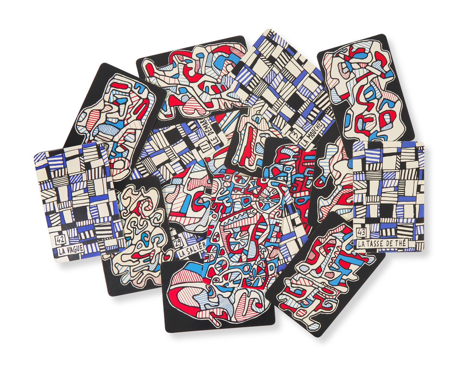 [Art] Dubuffet, Jean. Banque de L'Hourloupe cartes a jouer et a tirer