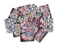[Art] Dubuffet, Jean. Banque de L'Hourloupe cartes a jouer et a tirer