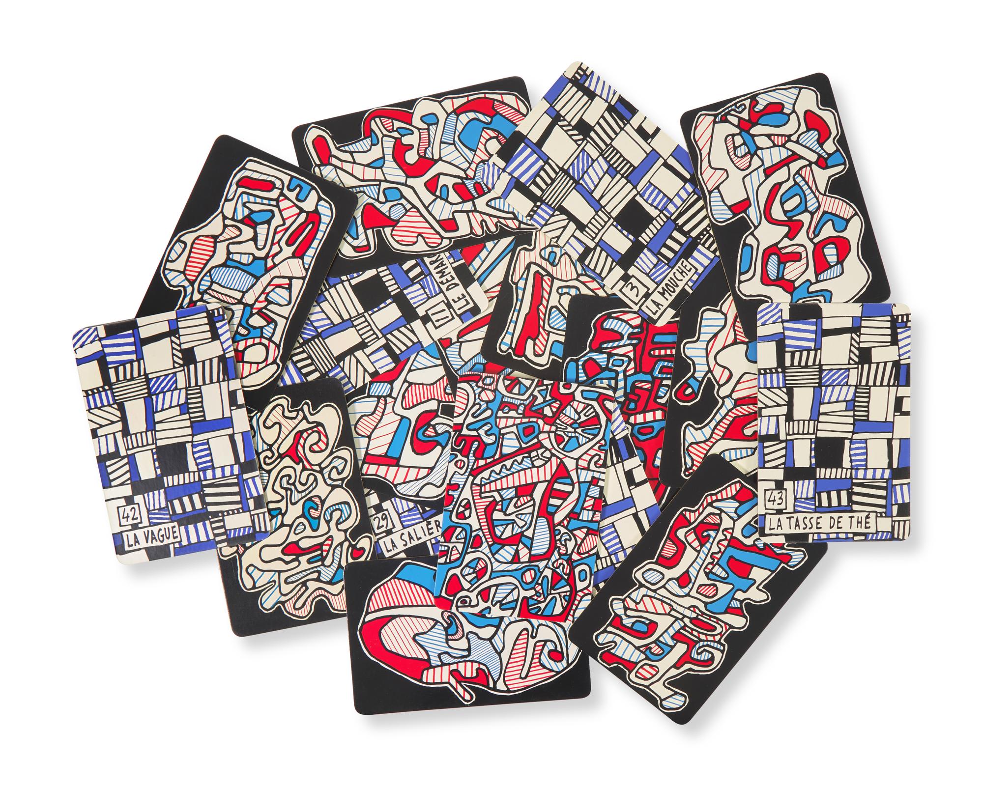 [Art] Dubuffet, Jean. Banque de L'Hourloupe cartes a jouer et a tirer