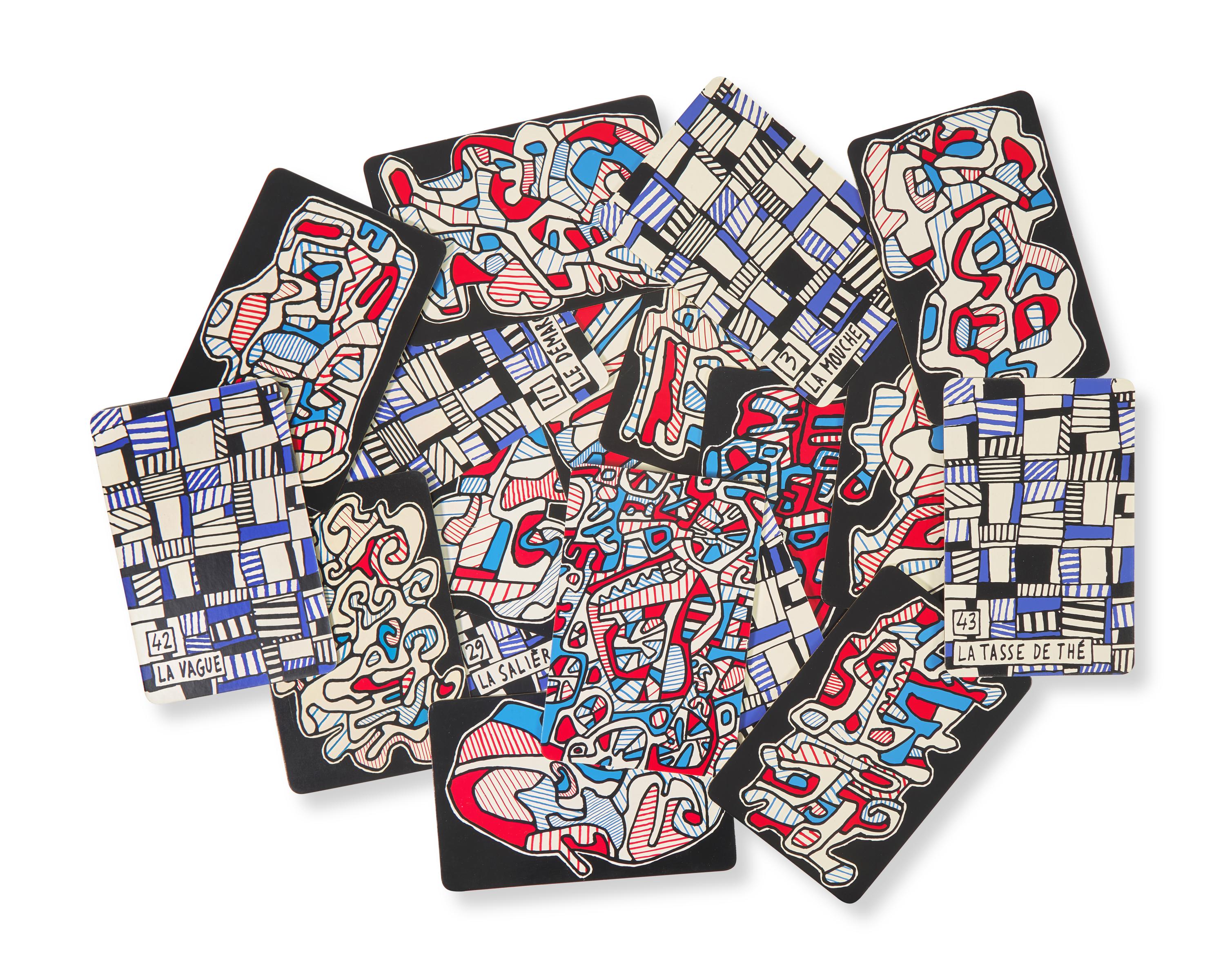 [Art] Dubuffet, Jean. Banque de L'Hourloupe cartes a jouer et a tirer