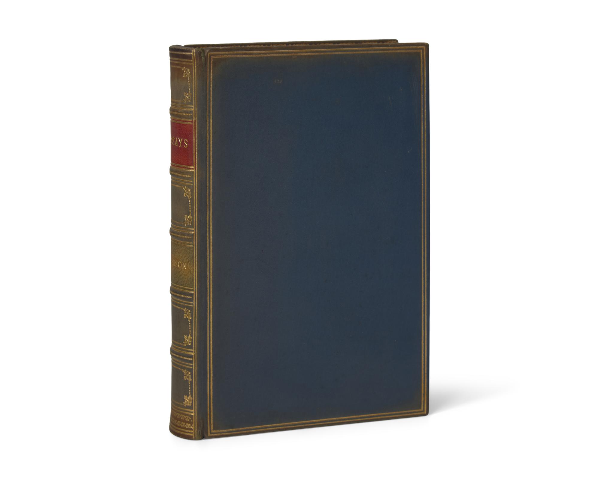 EMERSON, Ralph Waldo (1803-1882). Essays . London: Macmillan and Co., Limited, 1929.