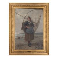 Eugénie Alexandrine Marie Salanson (French, 1836-1912) — The Fisher Girl , 1894