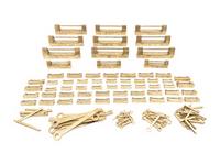 A Group of Chinese Brass Locks