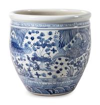 A Chinese Export Porcelain Jardinière