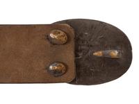 [CIVIL WAR]. Fragment of belt with Model 1839 "US" plate, identified to 2nd Maryland Infantry Regiment.