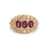 RUBY AND DIAMOND RING