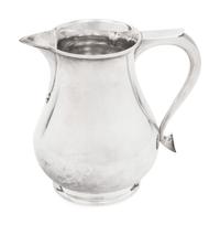 Am English Silver Water Pitcher