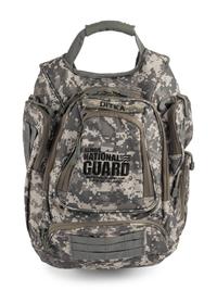 Mike Ditka's Personally Owned National Guard Backpack with Ditka Nameplate