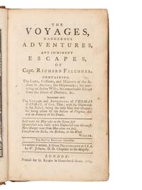 [SHIPWRECKS - BRITISH]. A group of eight 18th- and 19th-century works about British shipwrecks, comprising: