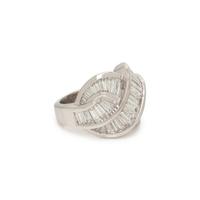 PLATINUM AND DIAMOND RING