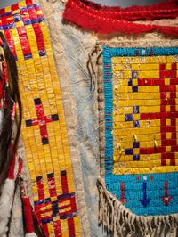 Sioux Quilled and Beaded Hide Shirt