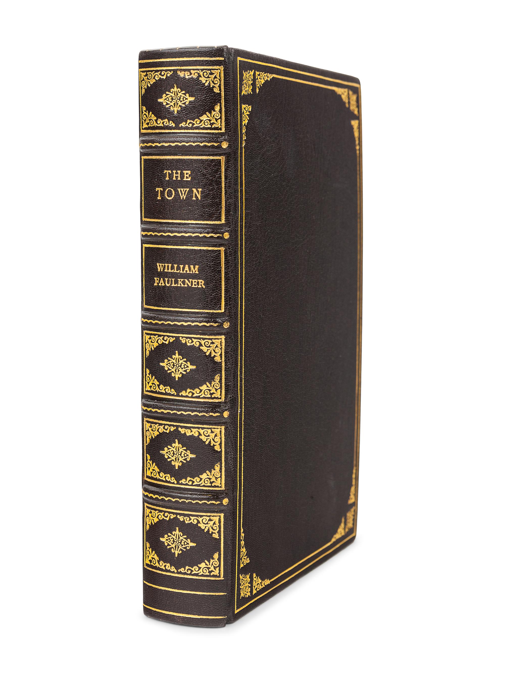 FAULKNER, William (1897-1962). Two works finely bound, comprising:
