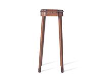 A George III Inlaid Mahogany Kettle Stand