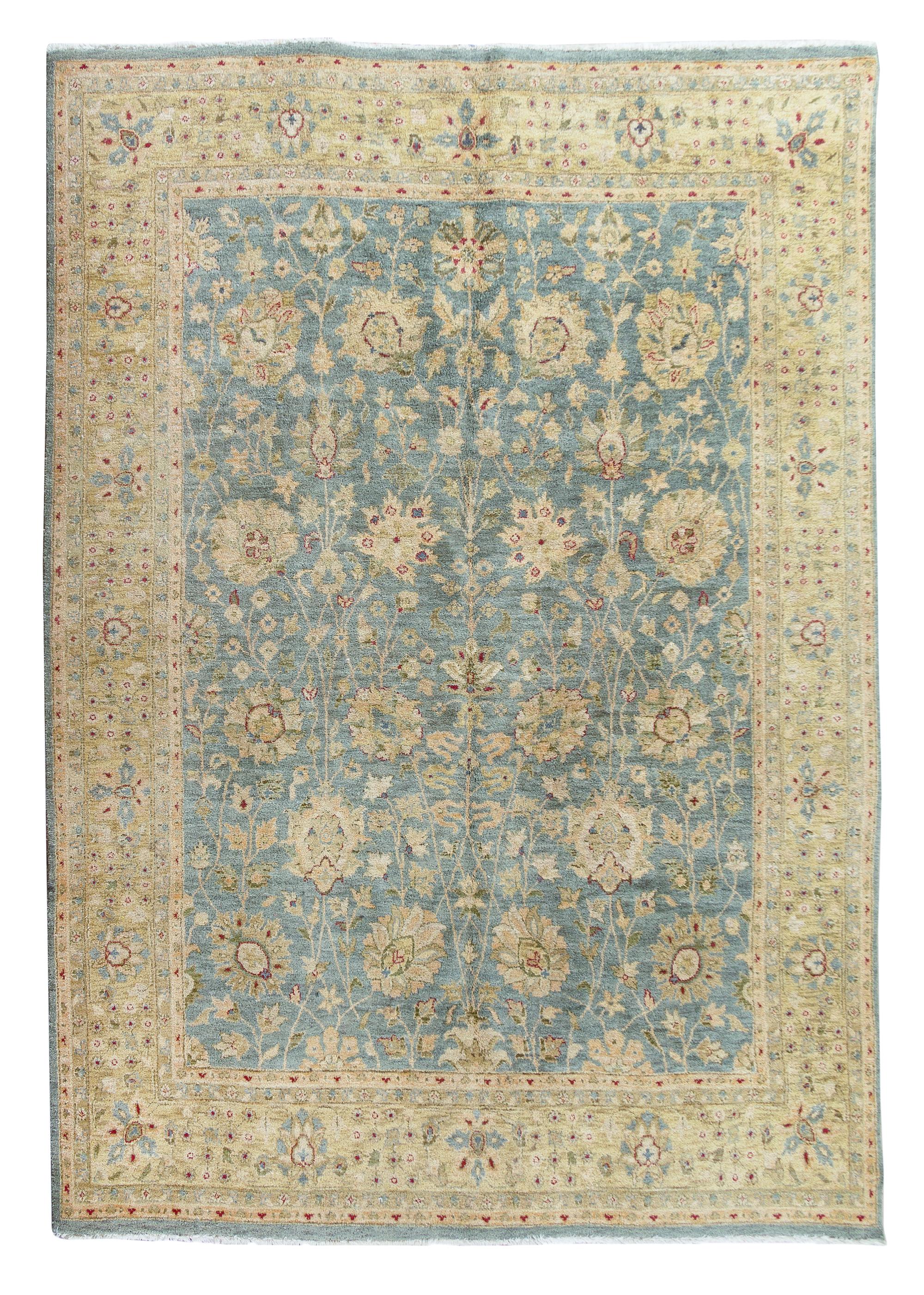 A Contemporary Indian Wool Rug