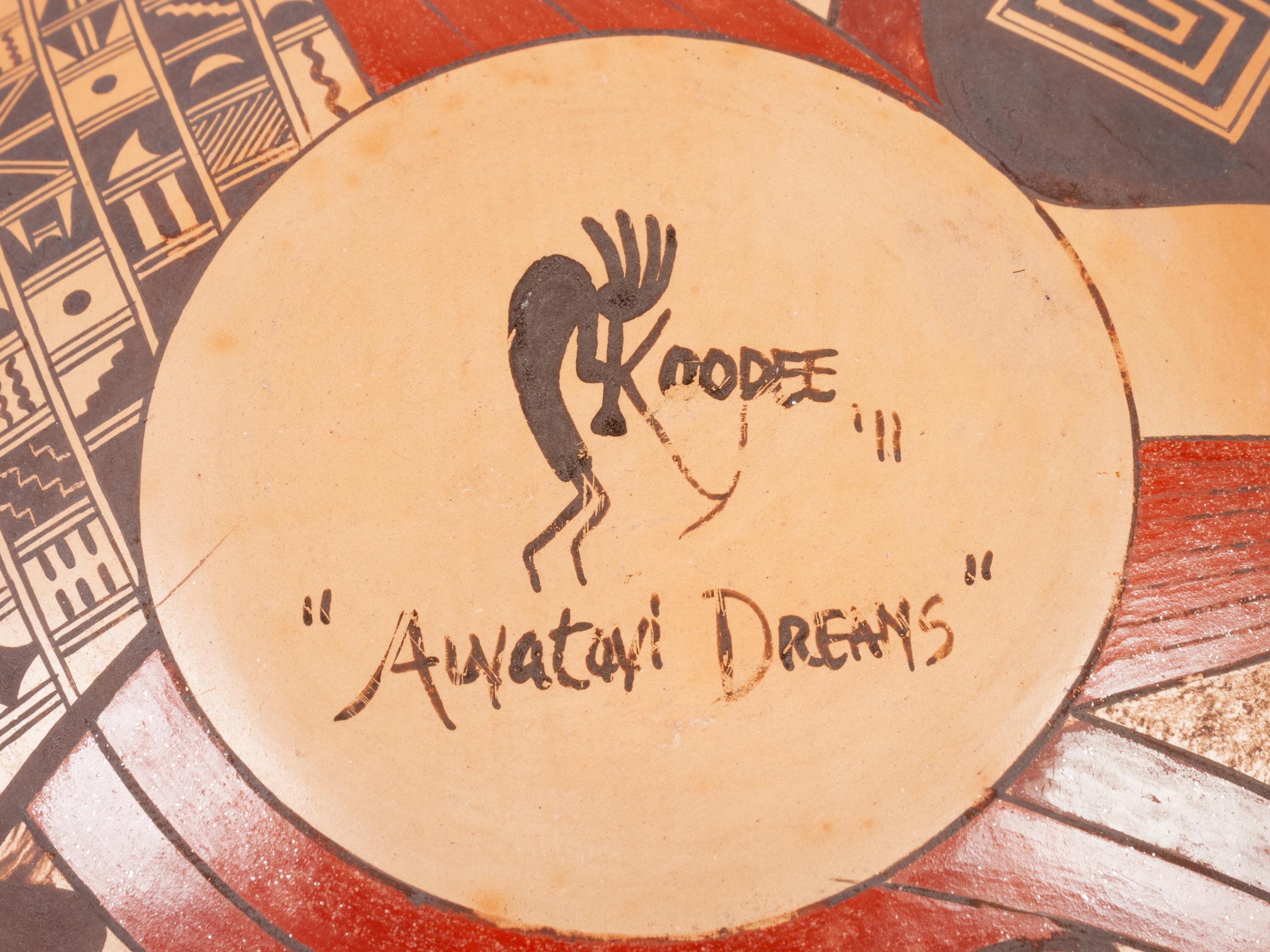 Polychrome Pottery Jar, Auyatayi Dreams