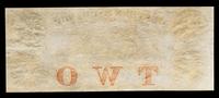 Obsolete $2 Bank Note: The Western Exchange Fire & Insurance Co. — OMAHA CITY, NEBRASKA, CIRCA 1857
