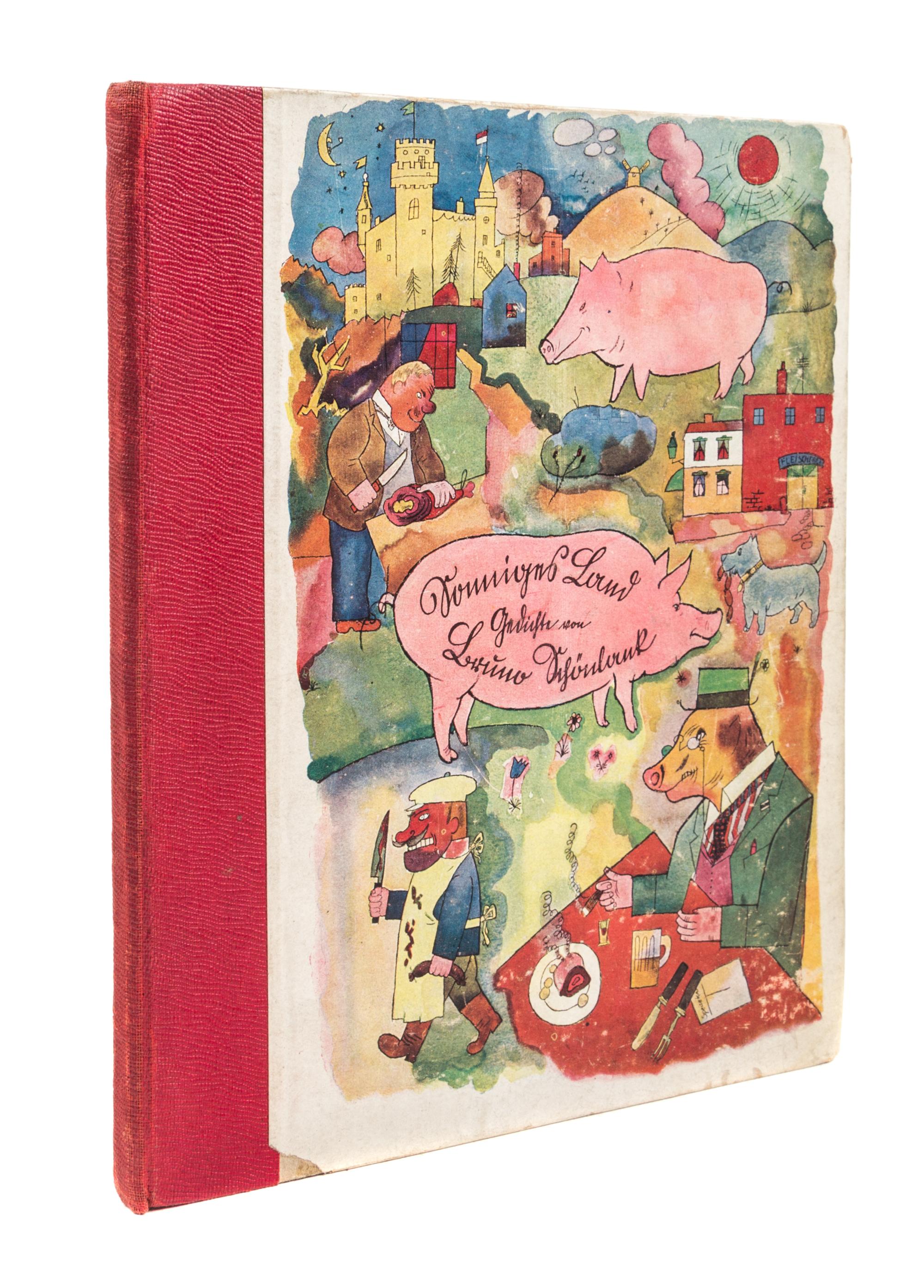 (GROSZ, GEORGE) SCHONLANK, BRUNO. Sonniges Land. Berlin, 1920. First edition.