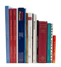 (ART) A group of 16 art books and auction catalogues, in one box.
