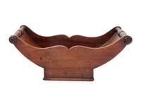 A George III Mahogany Cheese Wheel Stand