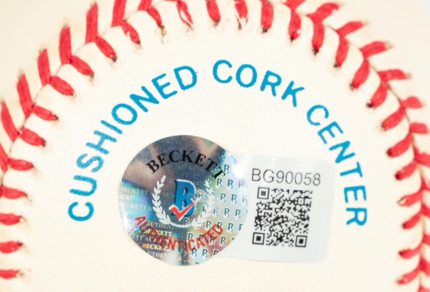 A Group of Nine 3,000 Career Hit Signed Autograph Baseballs (Beckett Authentication Services BAS Certified),