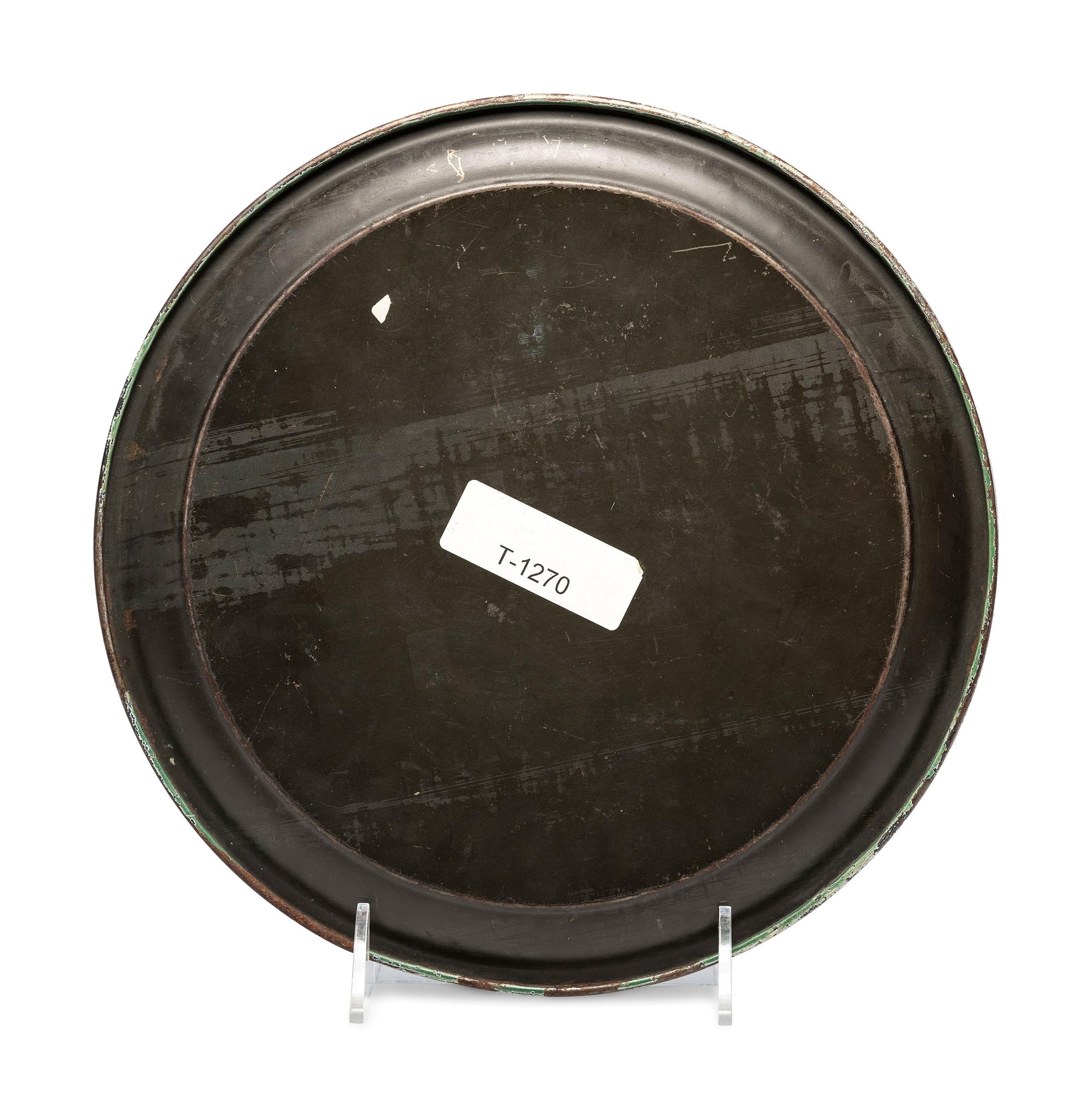A Jacob Raquet Brewery Tin Lithograph Advertising Tray