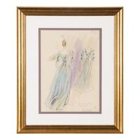 Cecil Beaton (British, 1904-1980) — Costume Sketch