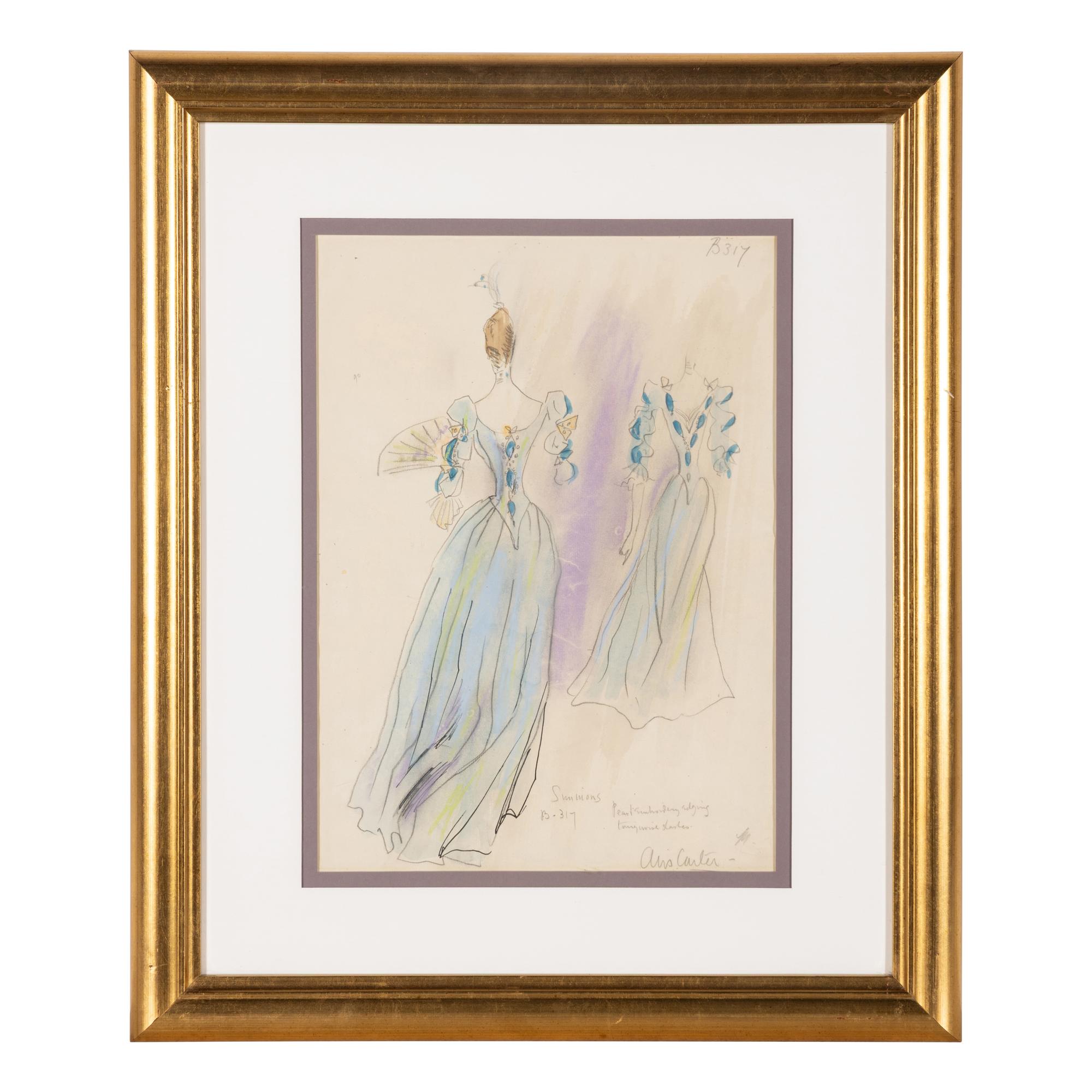 Cecil Beaton (British, 1904-1980) — Costume Sketch
