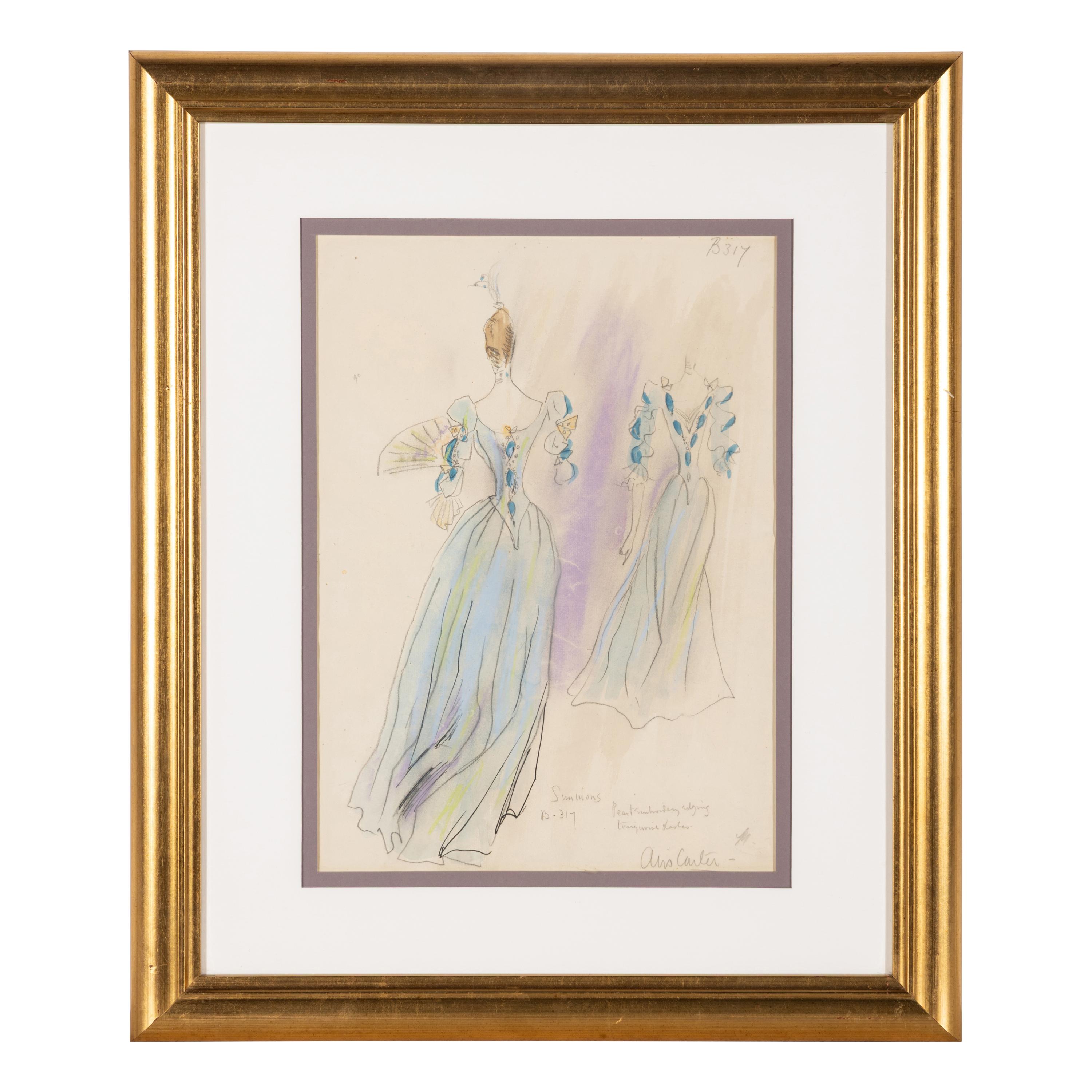 Cecil Beaton (British, 1904-1980) — Costume Sketch