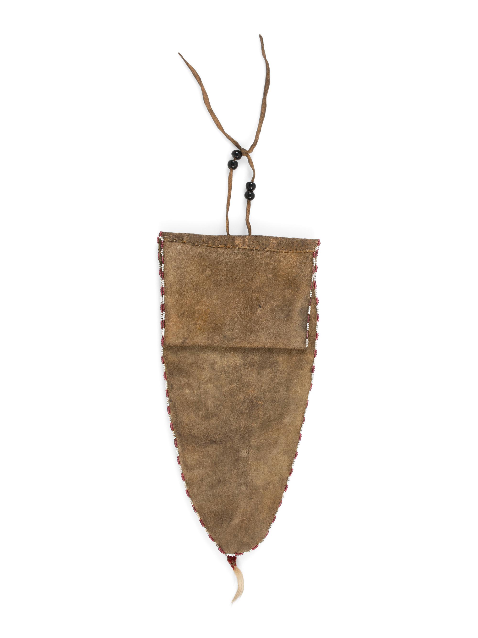 Northern Plains Belt Pouch, with Horse Tracks