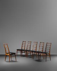 Set of Six Lis Dining Chairs, Koefoed-Hornslet, Denmark
