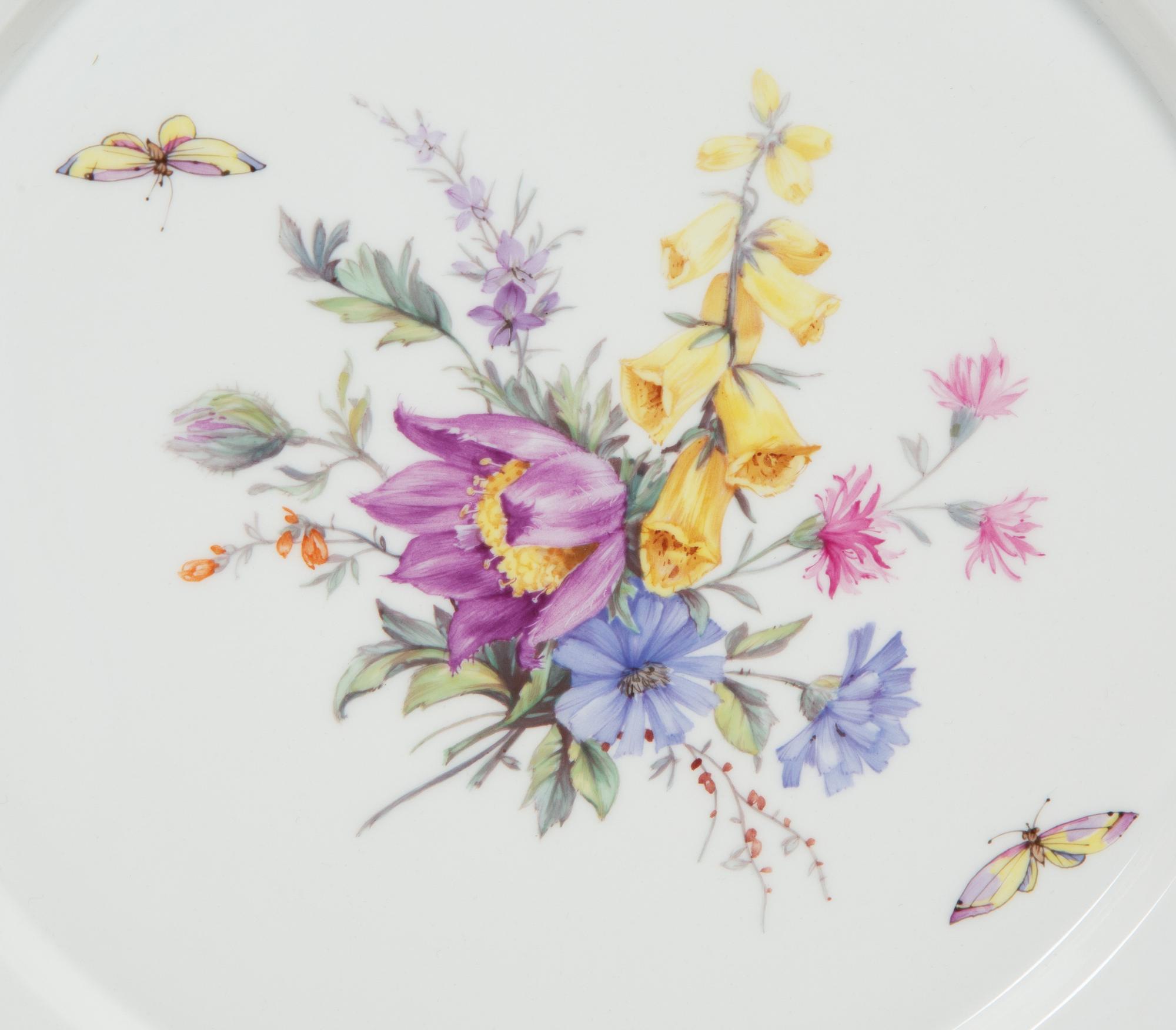 A Set of Twelve Berlin (K.P.M.) Porcelain Chargers