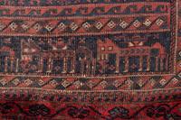 A Soumak Wool Saddle Bag