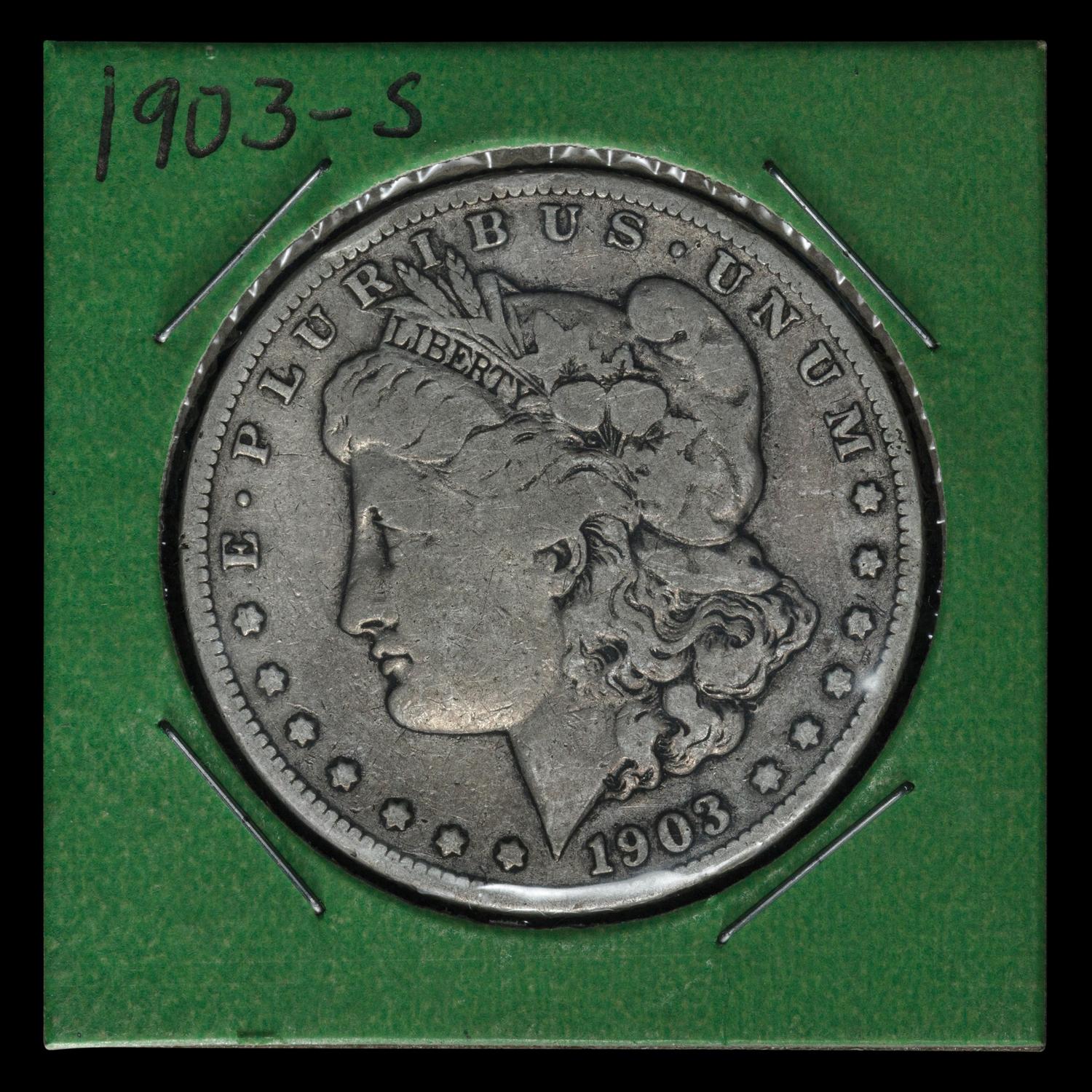 A 1903-S Morgan $1 Coin
