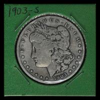 A 1903-S Morgan $1 Coin