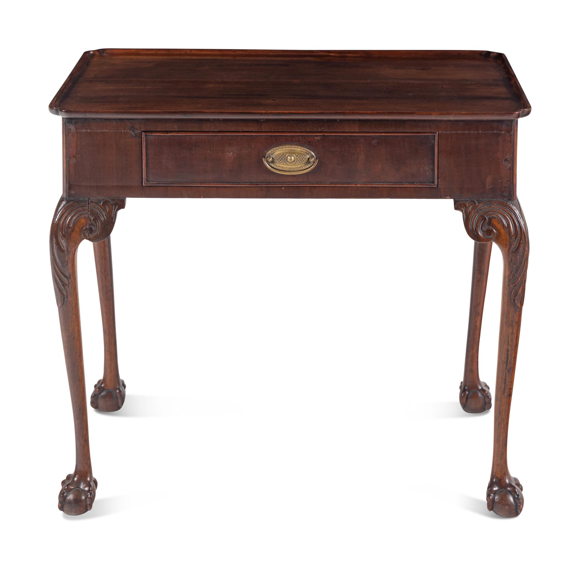 A George II Style Mahogany Dish-Top Table