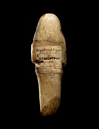 An Egyptian Alabaster Ushabti for Ramesses VI