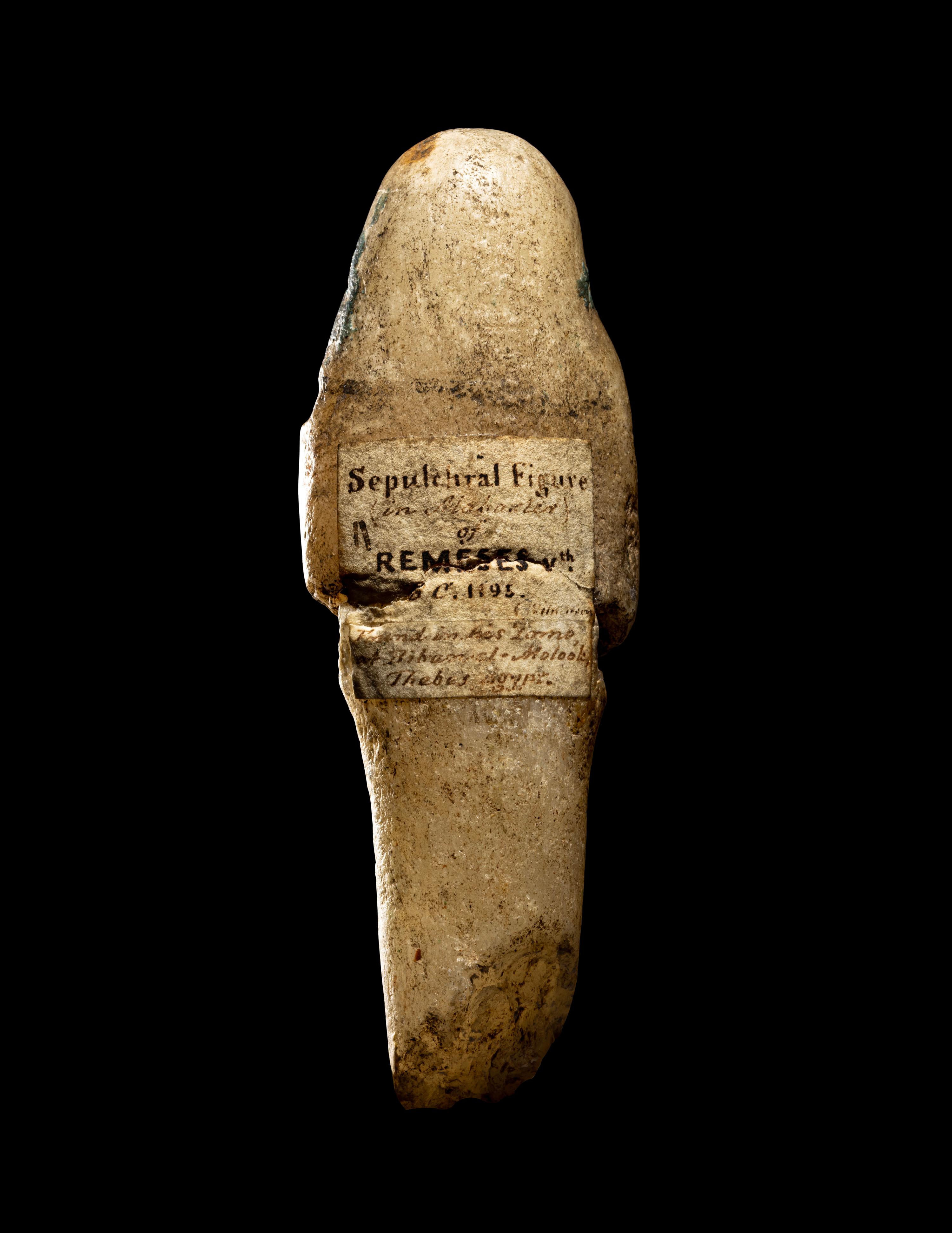 An Egyptian Alabaster Ushabti for Ramesses VI
