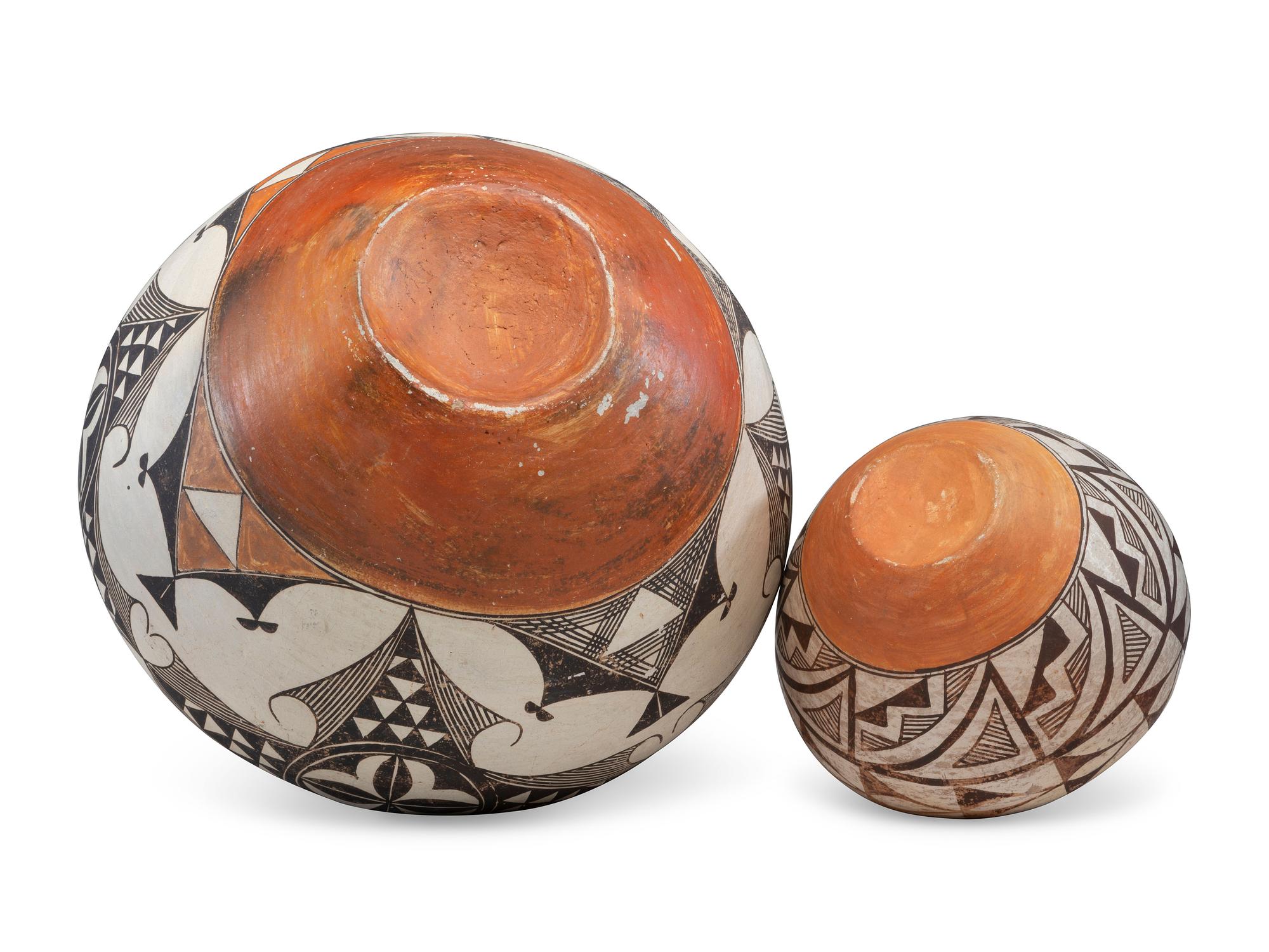 Acoma Pottery Jars