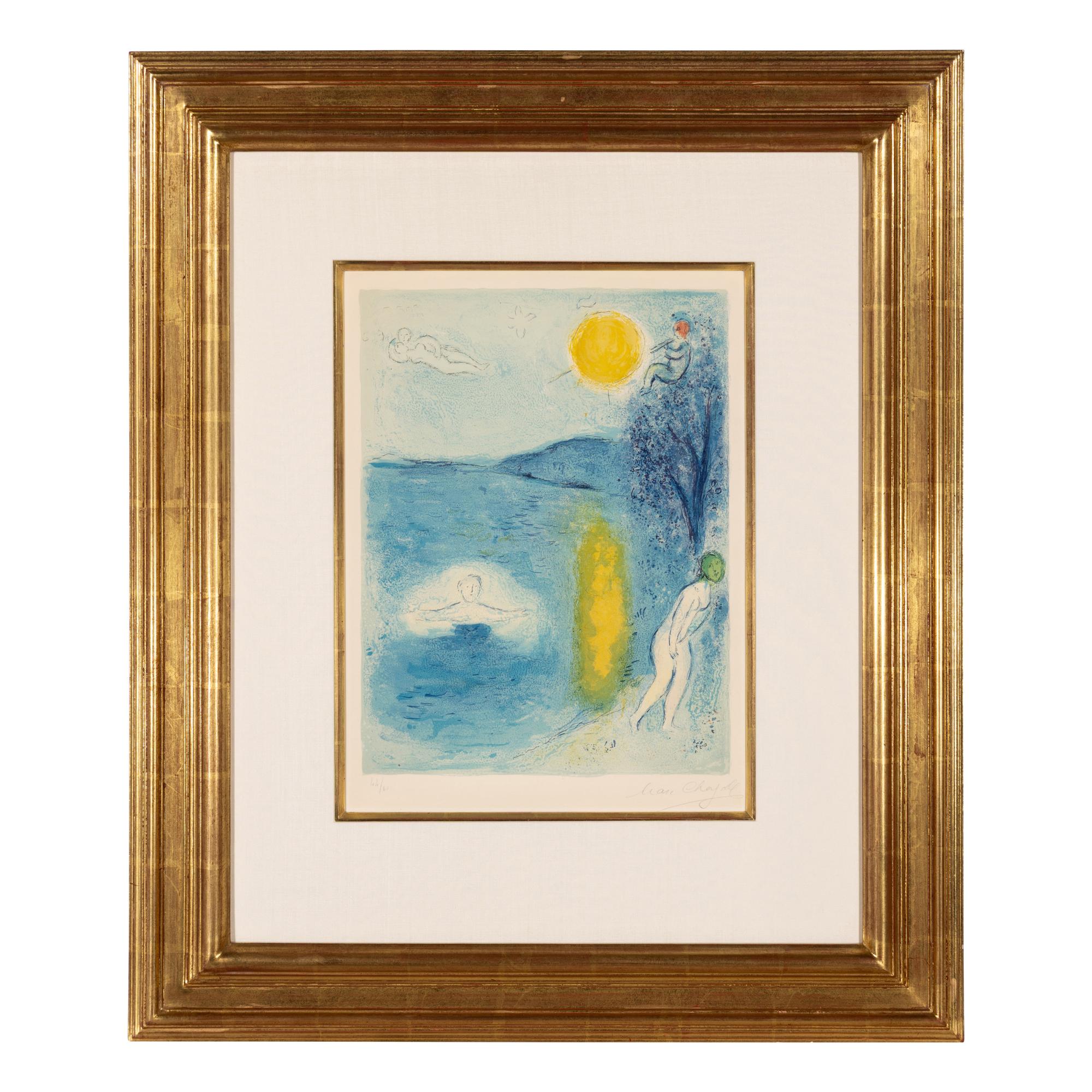 Marc Chagall (Belarusian/French, 1887-1985) — La Saison d'Été (from Daphnis et Chloé ), 1961