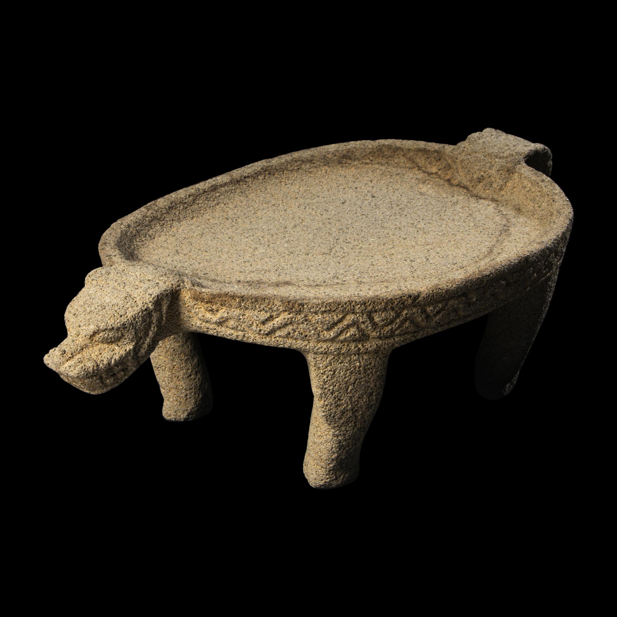 A Chiriqui Greystone Metate