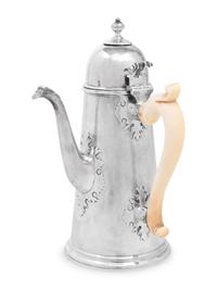 A George I Britannia Silver Coffee Pot