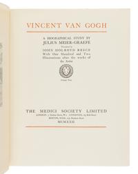 [VAN GOGH, Vincent (1853-1890)]. MEIER-GRAEFE, Julius. Vincent Van Gogh. REECE, John Holroyd, translator . London, Liverpool, Boston: The Medici Society Limited, 1922.