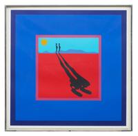 Study/Falling Man (Shadows, Planes and Targets), 1971