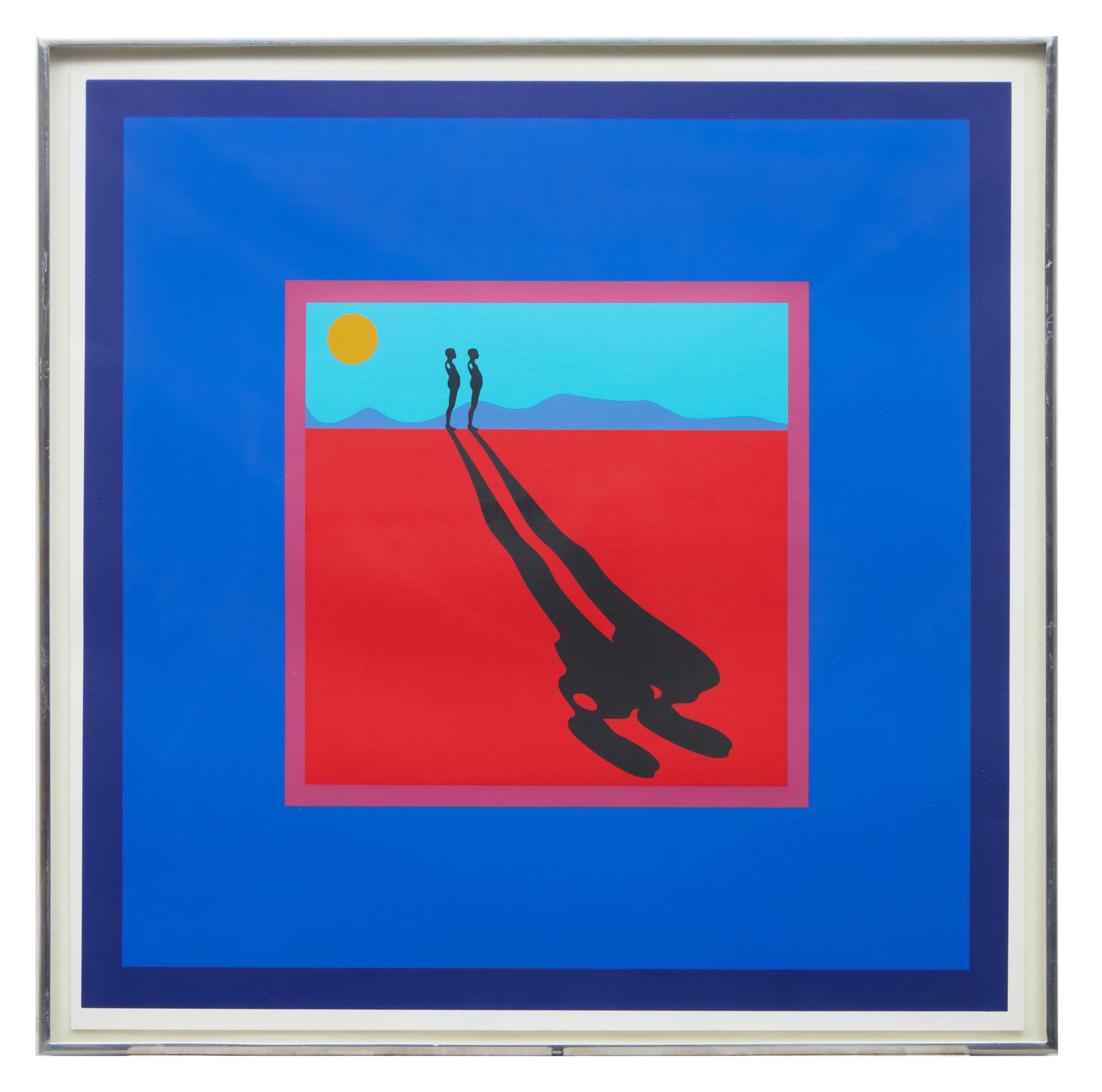 Study/Falling Man (Shadows, Planes and Targets), 1971