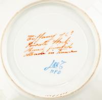 A Le Tallec for Tiffany and Co. Cirque Chinoise Covered Sugar and Underplate