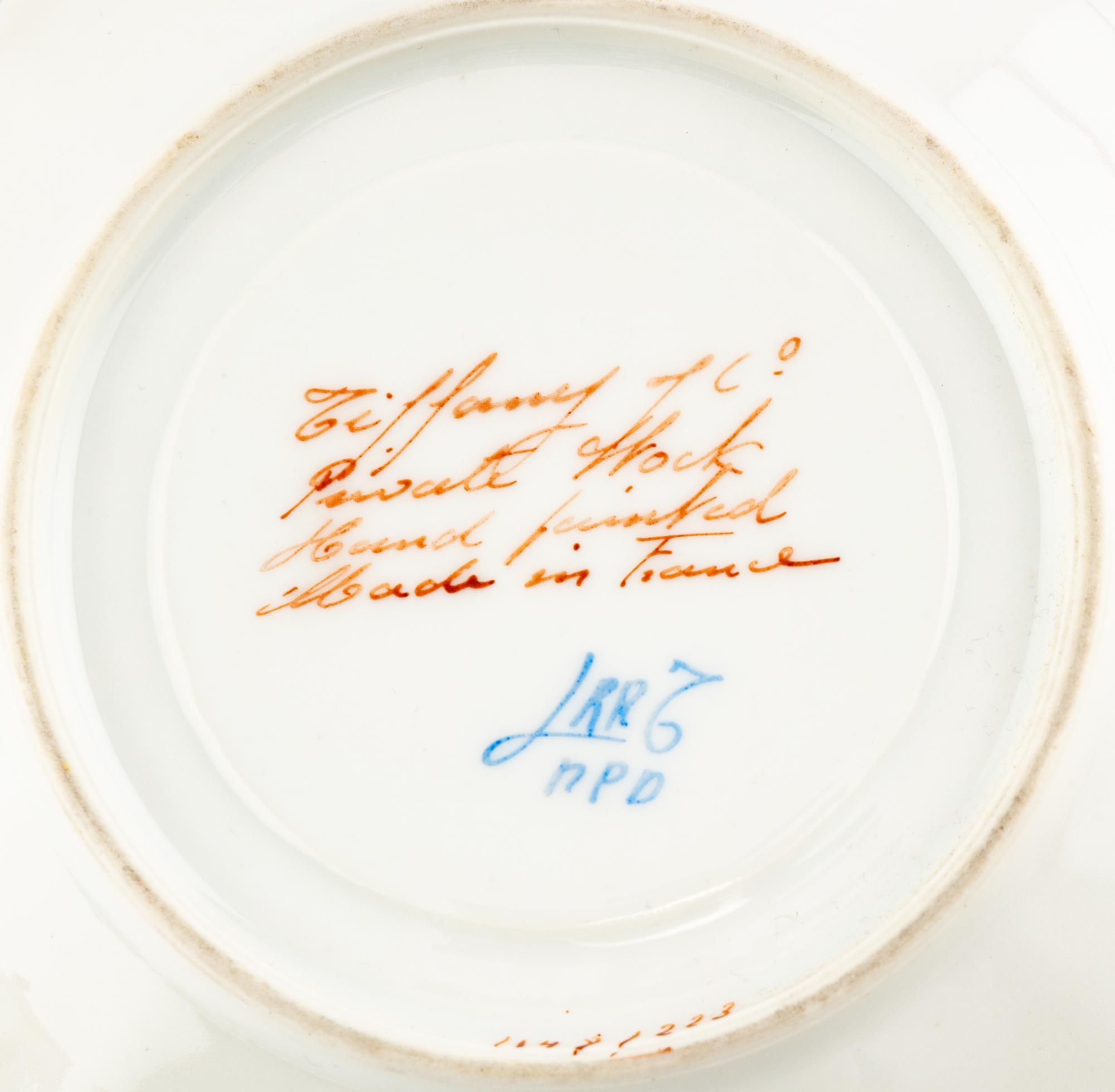 A Le Tallec for Tiffany and Co. Cirque Chinoise Covered Sugar and Underplate