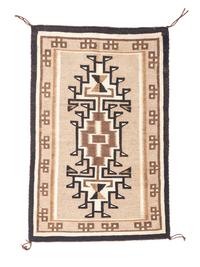 Navajo Two Grey Hills Weaving / Rug
