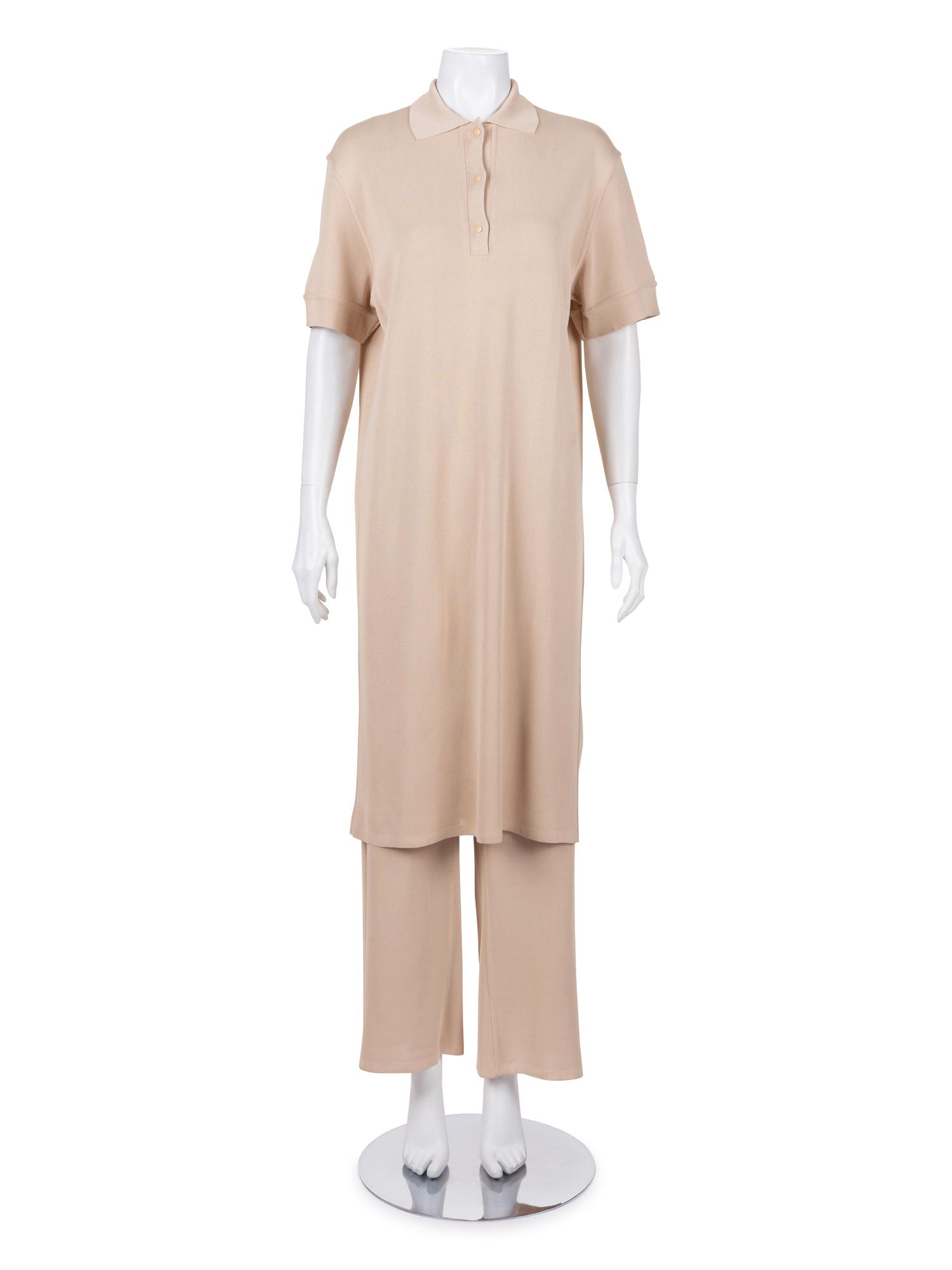 Alaïa Knit Two-Piece Ensemble, 1980-90s