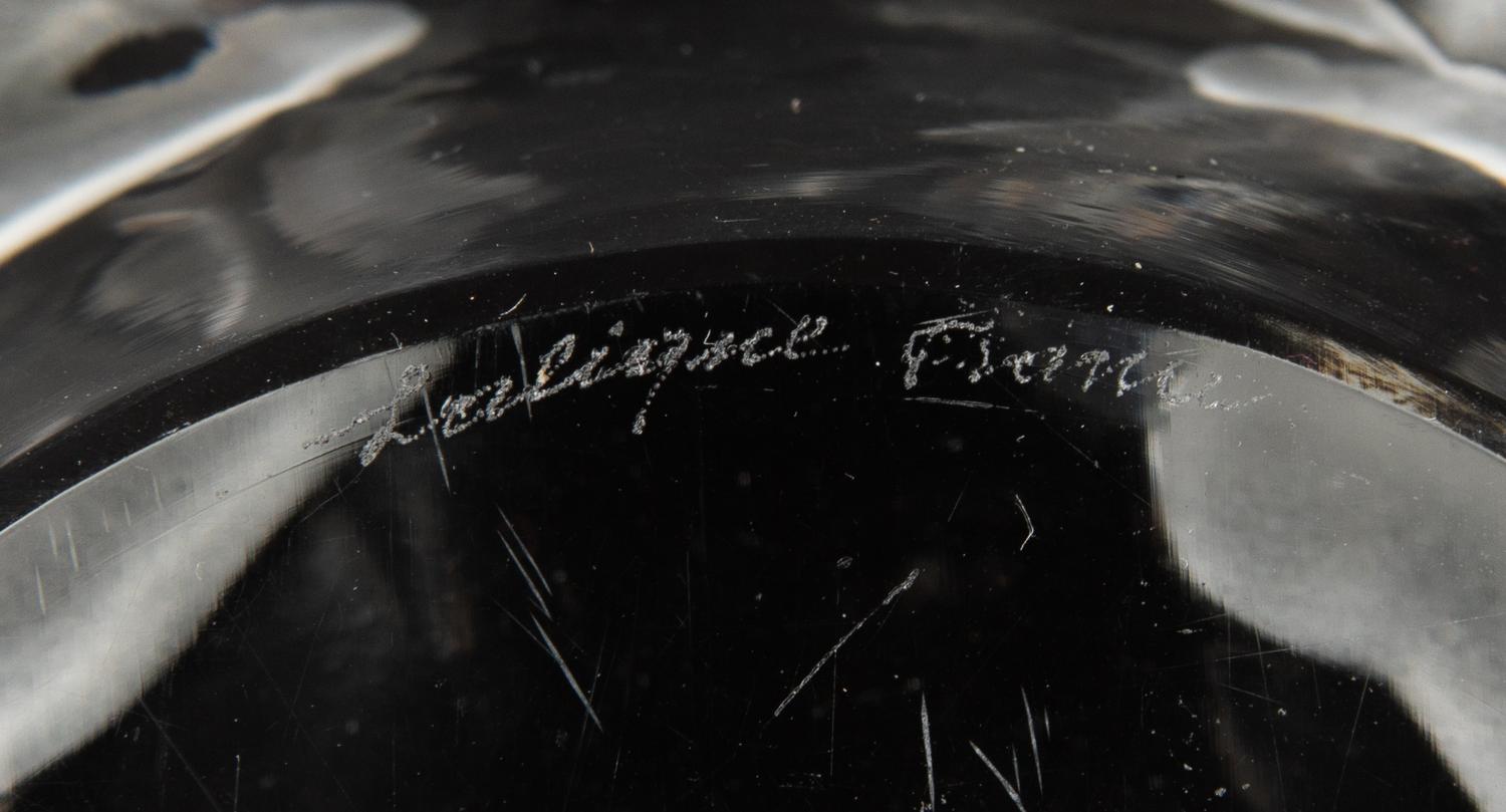 A Lalique Champs Elysées Bowl