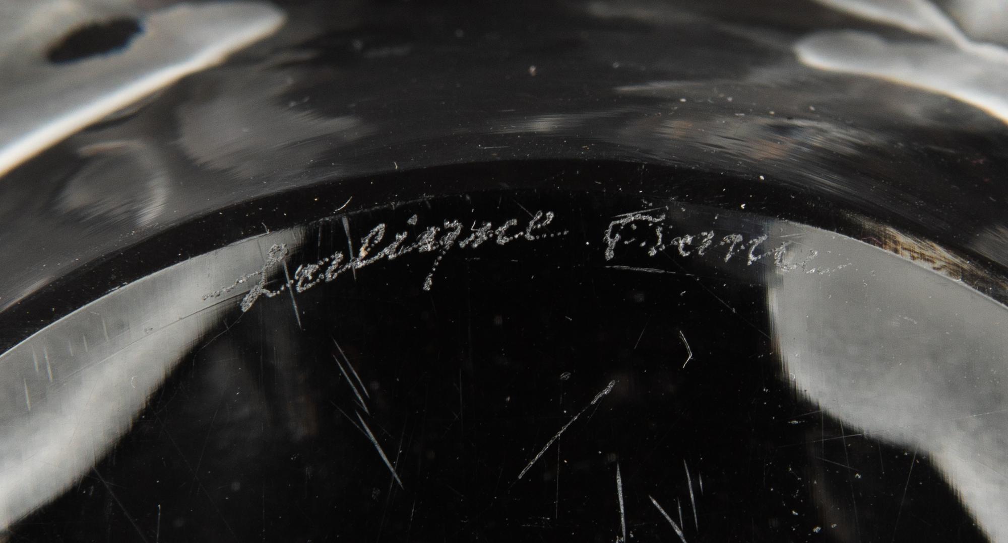 A Lalique Champs Elysées Bowl